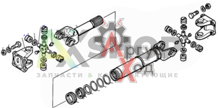 5320 Вал карданнный